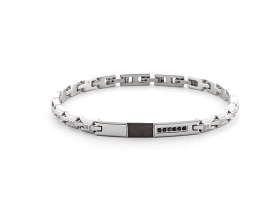 Bracelet 4US: Cesare Paciotti in Acier 4UBR6428 - 4UBR6428